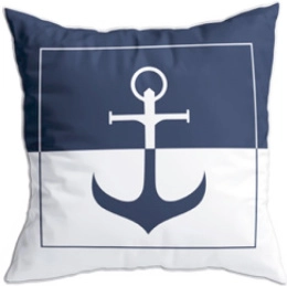 Подушки Marine Business Santorini Anchor, синие 40х40см 2шт. (10266042)